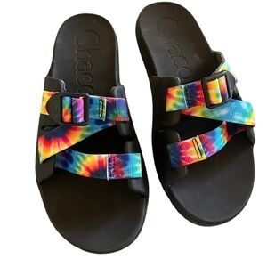 Chaco Chillo multi-colored adjustable buckle strap sandal